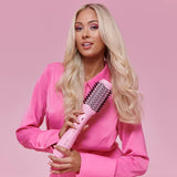 Mermade Hair Blow Dry Brush Pink