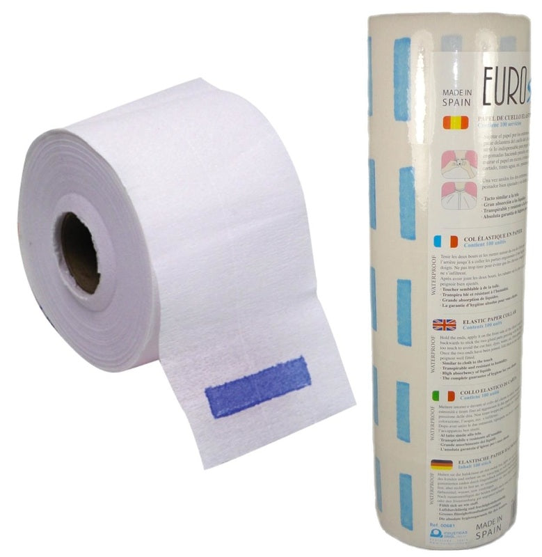 Euro Stil Neck Wrap; Roll Of 100 Sheets