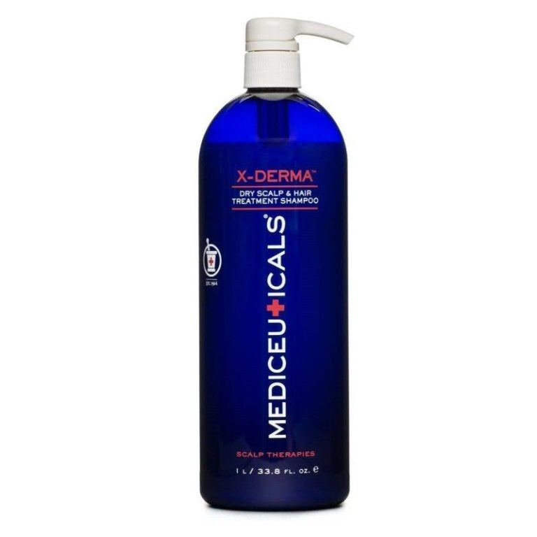 Mediceuticals X-Derma Hydrating Shampoo Dry Scalp & Hair 1 Litre