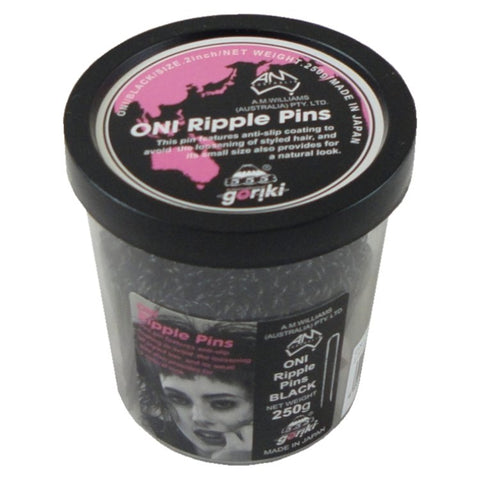 Ripple Pins Black