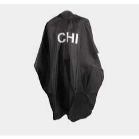 CHI Cape - Black with CHI Silver Logo